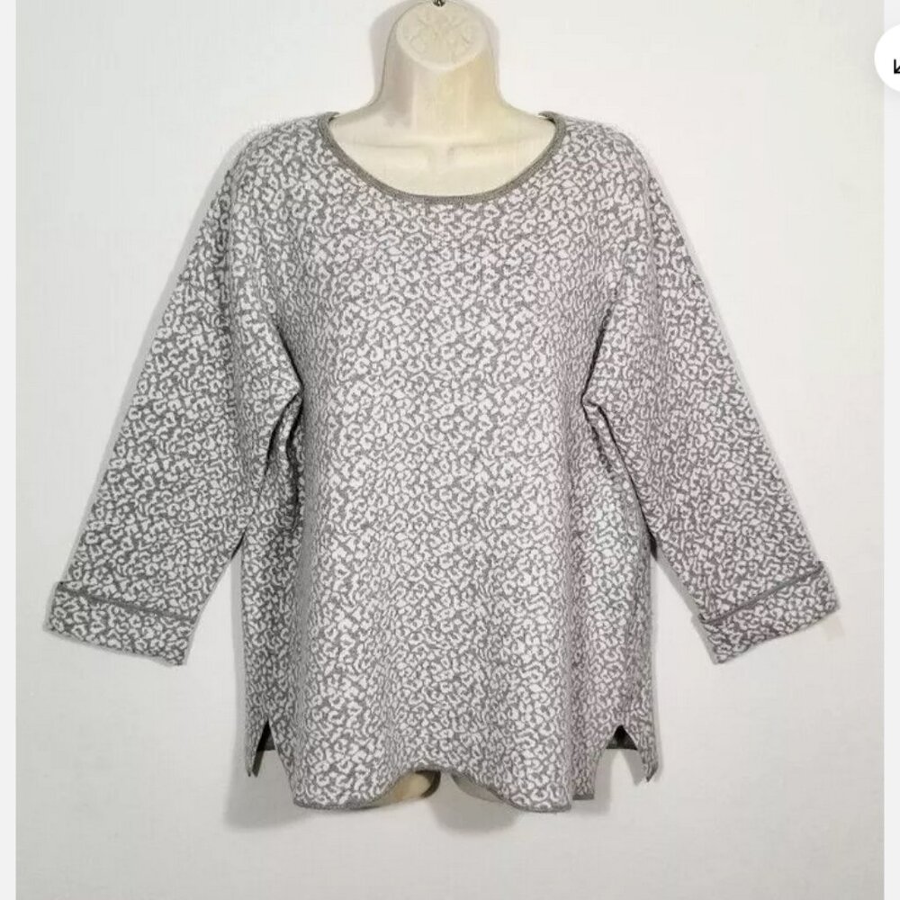 TAHARI Thin Knit Sweater 6170E1M